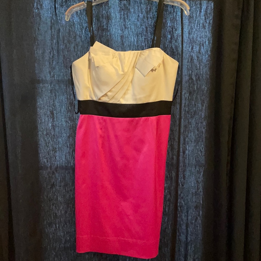 Pink, Black and White dress size 6